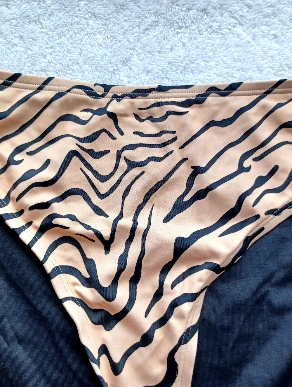 VENUS Tiger-Print Bikini Set, Size 12